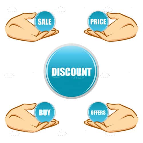 Sale and Discount Tags 5 Pack